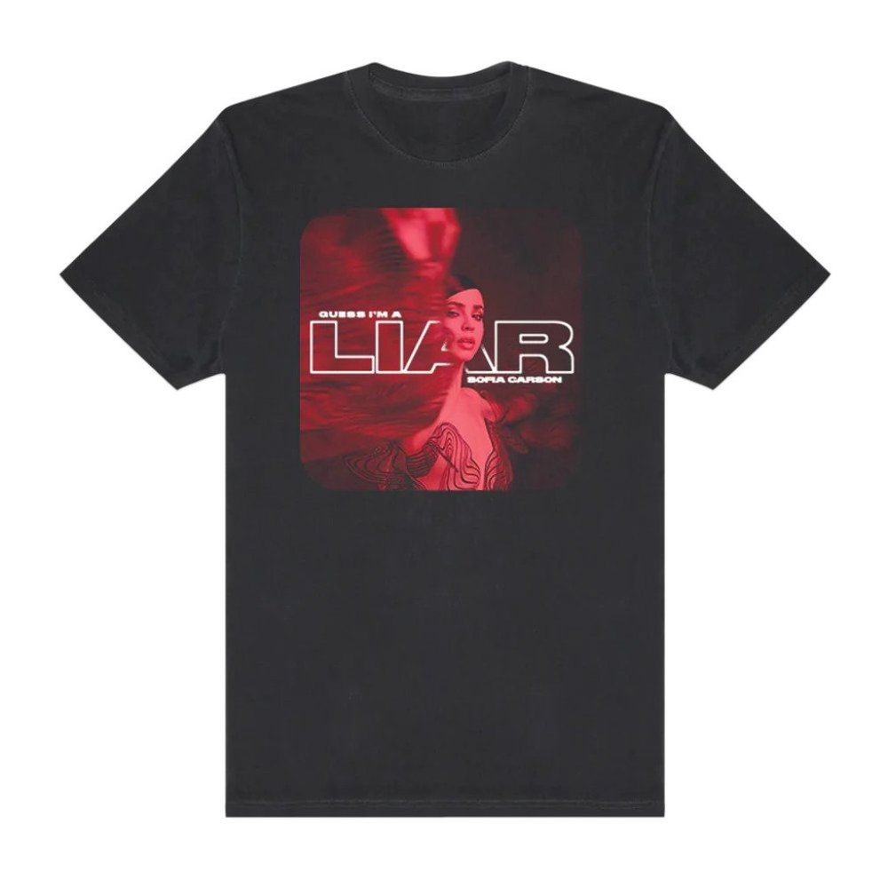 NWT - Sofia Carson Red and Black T-Shirt Merch